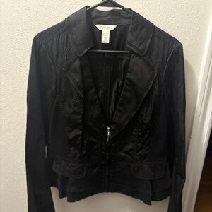 Women's WHBM Black Blazer/ Jacket women’s 14/L